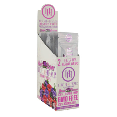 25PC DISP - High Hemp Organic CBD Wraps - 2pk – image 3