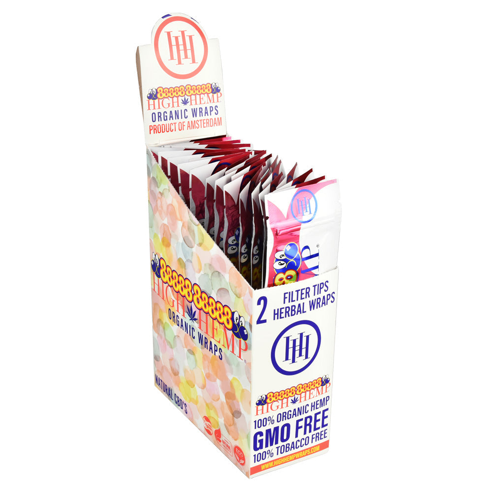 25PC DISP - High Hemp Organic CBD Wraps - 2pk – image 10