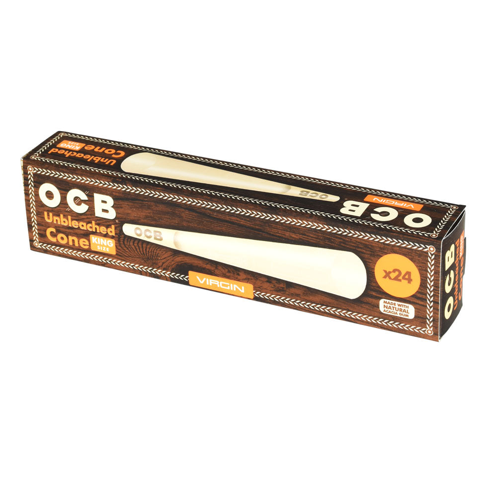 12PC DISPLAY - OCB Virgin Unbleached Cones – image 2
