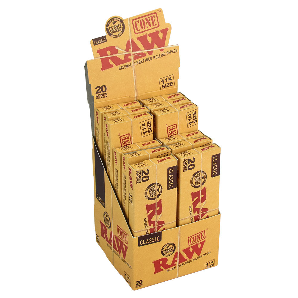 Natural Pre-Rolled Cones Display Pack