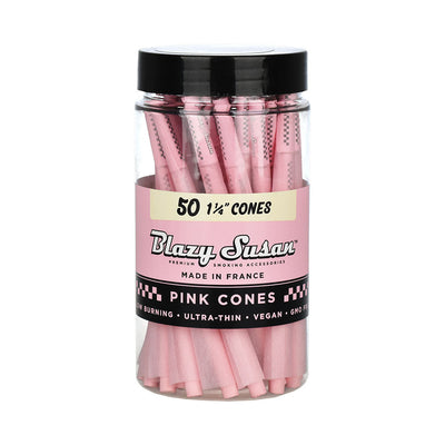 Pink Pre-Rolled Cones for Dry Herb | 50 Count