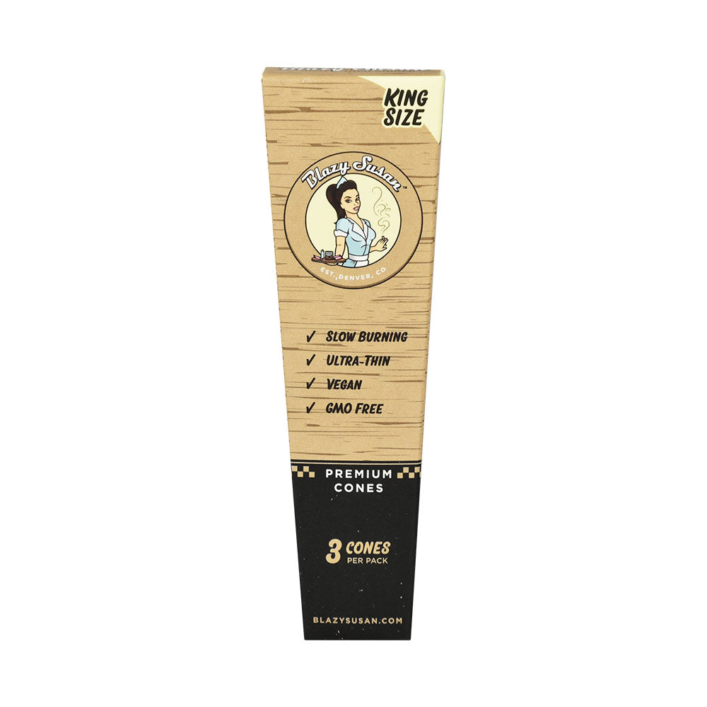 Blazy Susan Unbleached Pre-Rolled Cones | 21pc Display – image 3