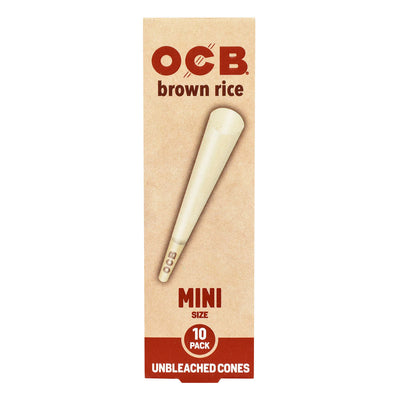 OCB Brown Rice Unbleached Cones | 24pc Display – image 4
