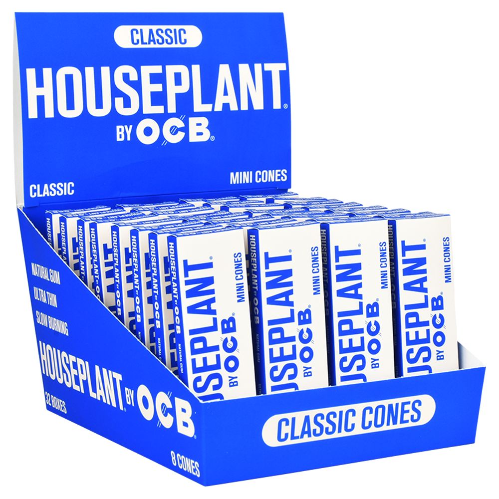 32CT DISPLAY - Houseplant by OCB Cones - Classic / 8pc / Mini – image 1