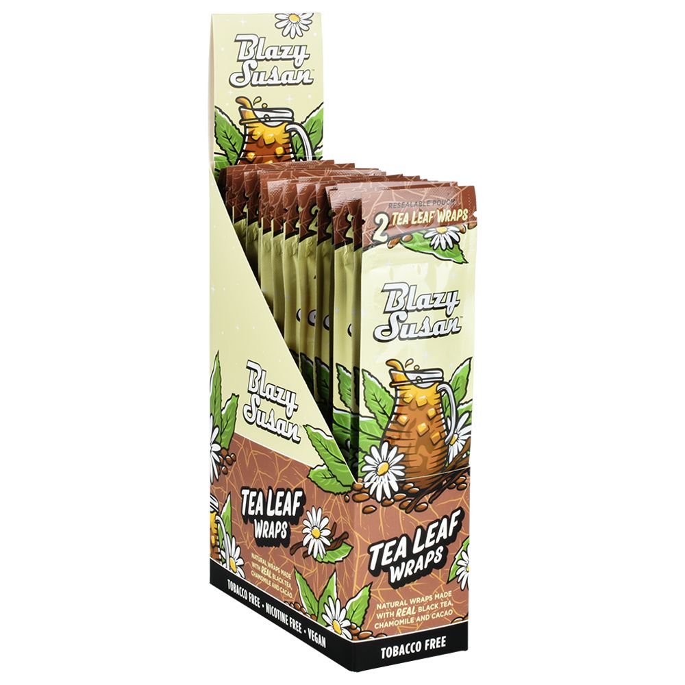 Blazy Susan Herbal Wraps Display - 25 Count