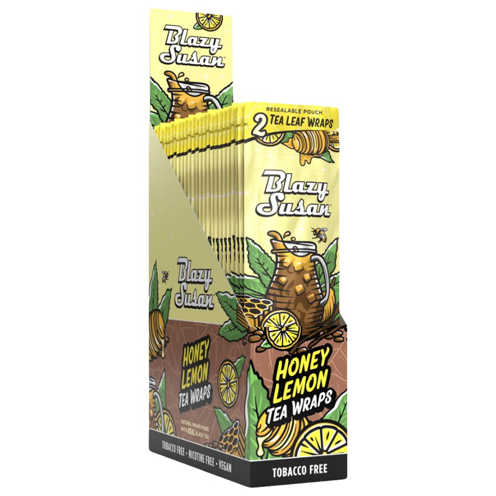 Blazy Susan Herbal Wraps Display - 25 Count
