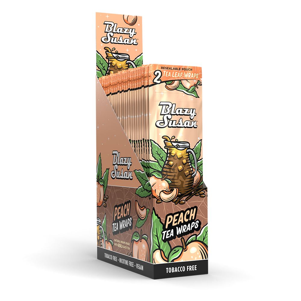 Blazy Susan Herbal Wraps Display - 25 Count