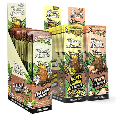 Blazy Susan Herbal Wraps Display - 25 Count