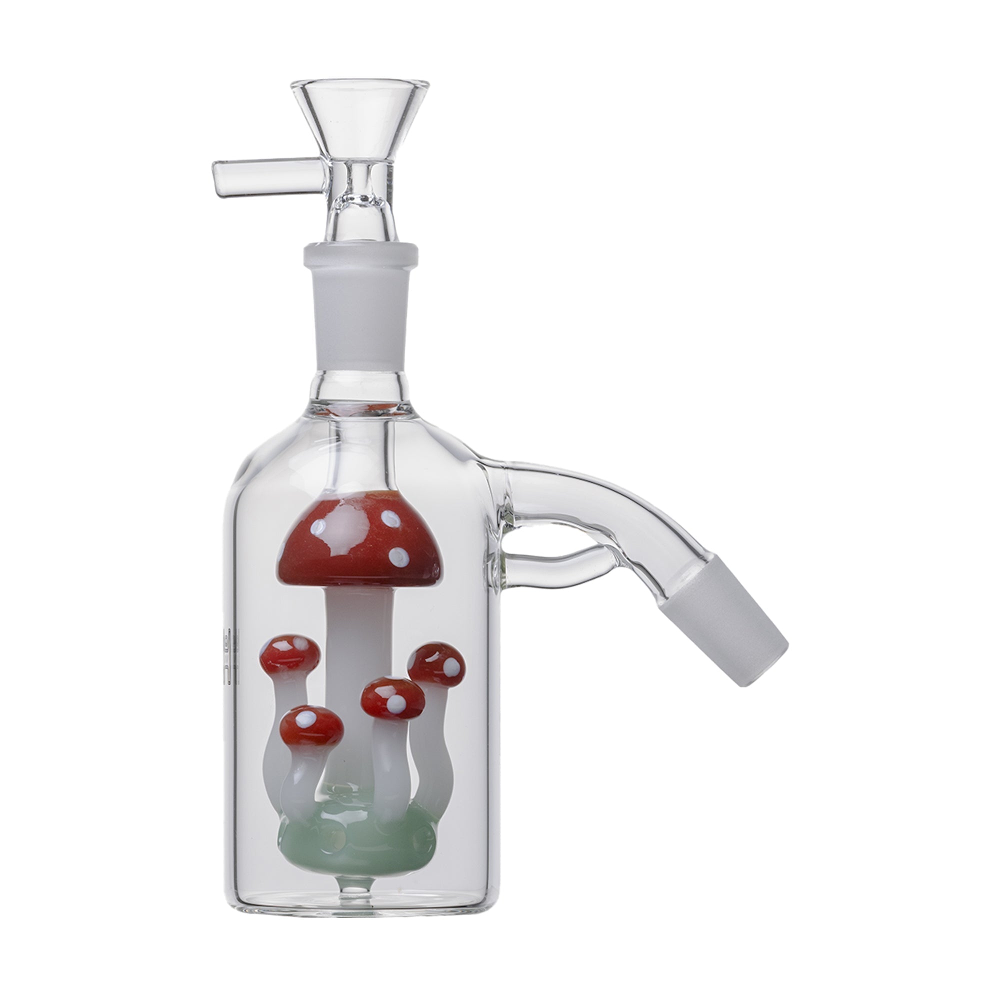 Shroom Glass Perc Ash Catcher with Bowl