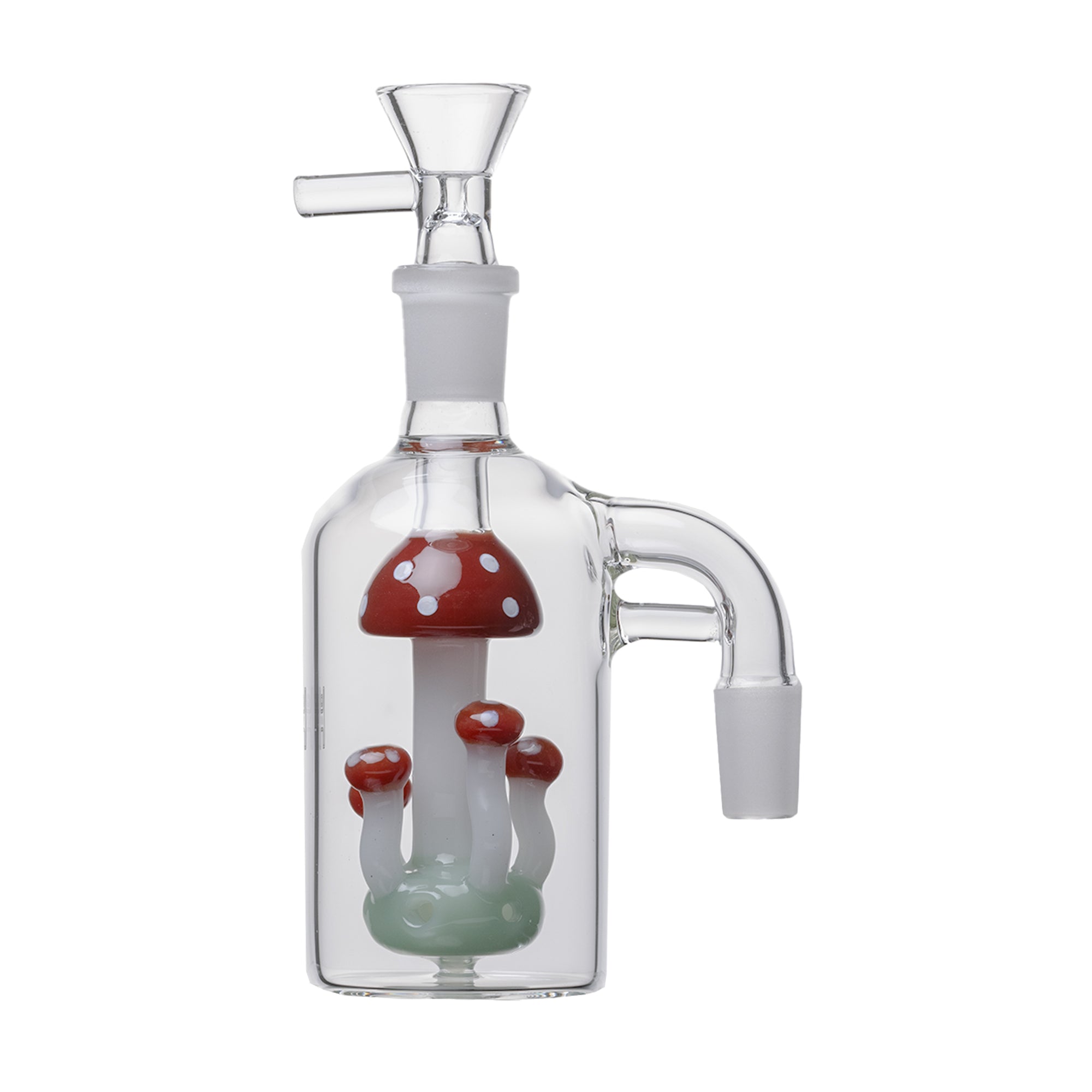 Shroom Glass Perc Ash Catcher with Bowl