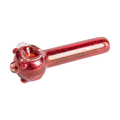 4.5" Glitter-Filled Borosilicate Hand Pipe