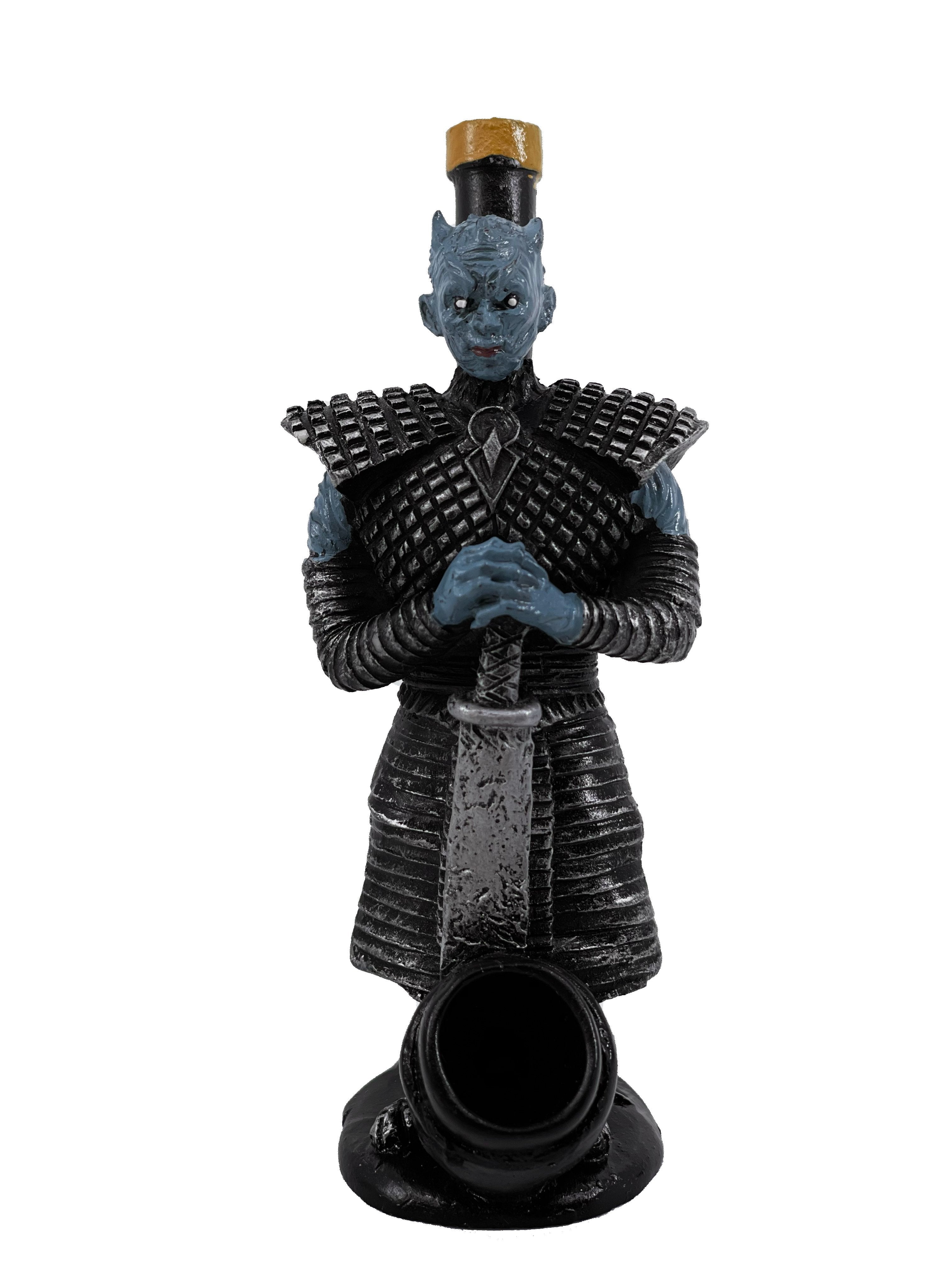Blue Walker Artisan Resin Pipe with Ceramic Bowl