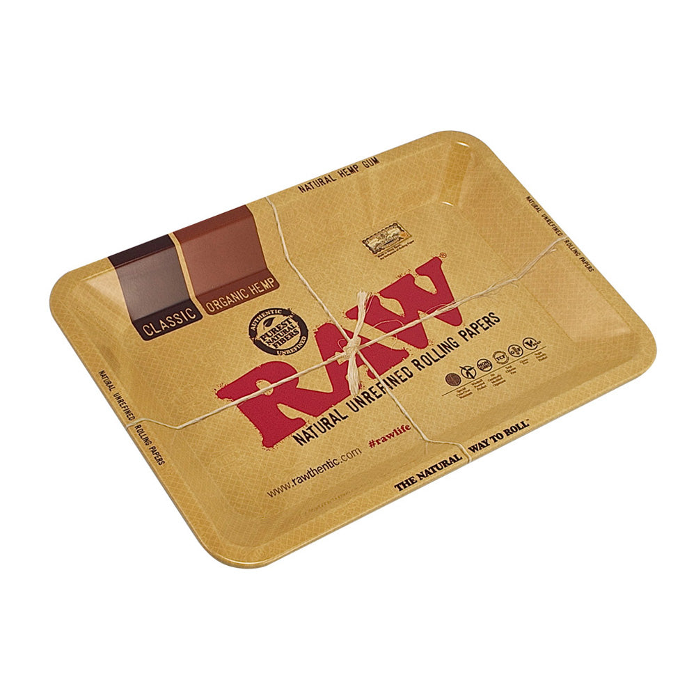 Mini Raw Aluminum High-Sided Prep Tray