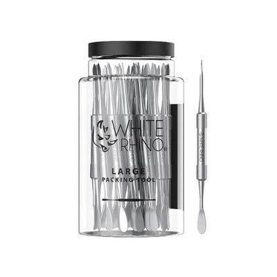 Premium Double-Sided Steel Dab & Packing Tool