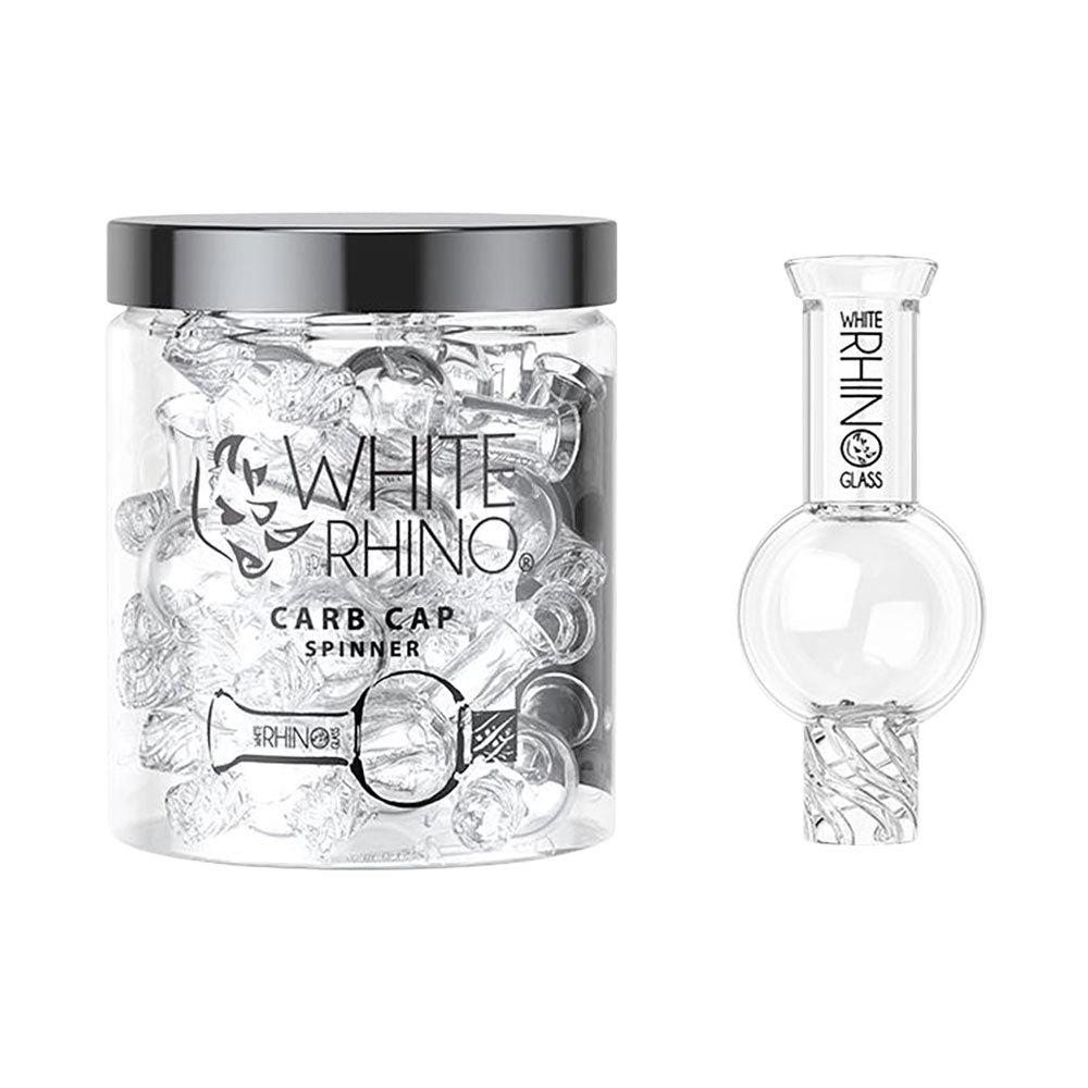 Glass Spinner Carb Cap 27mm 15pc Display