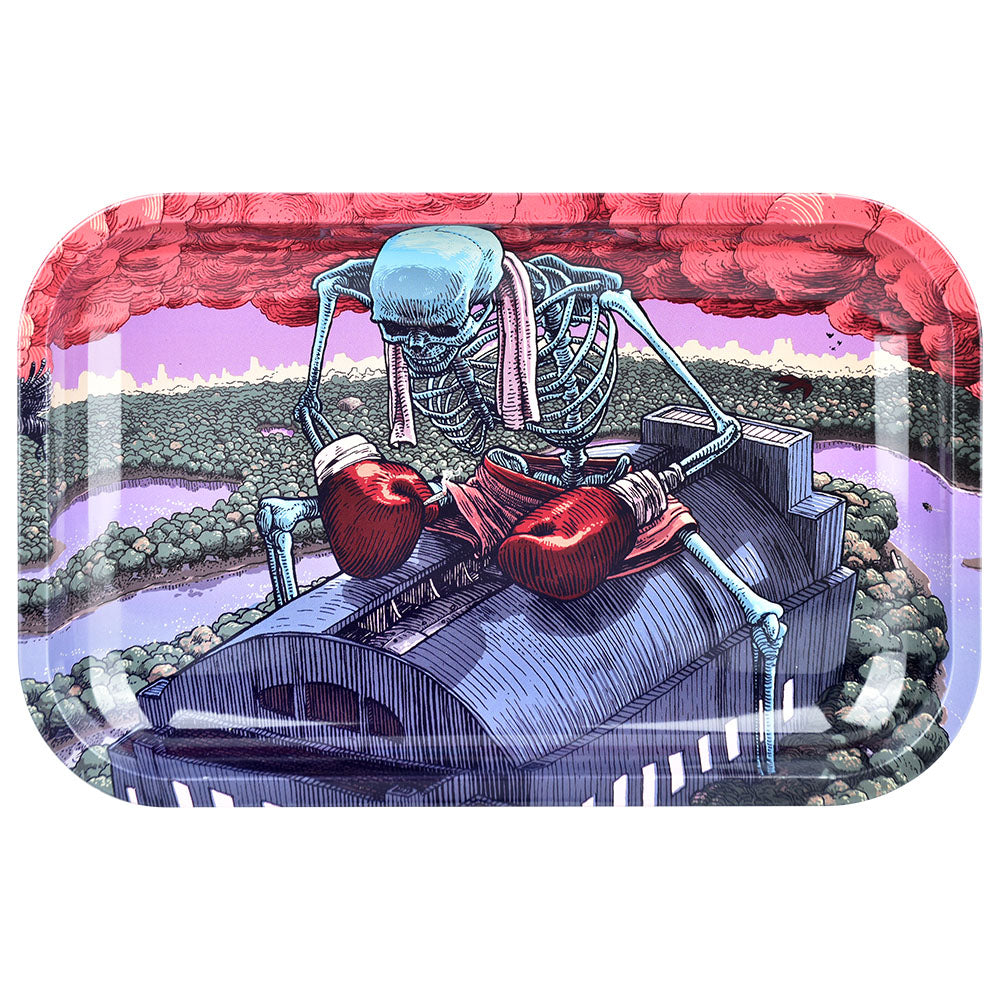 Grateful Dead Boxer Metal Rolling Tray Kit