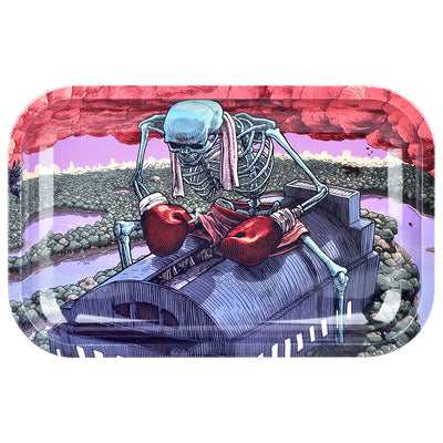 Grateful Dead Boxer Metal Rolling Tray Kit