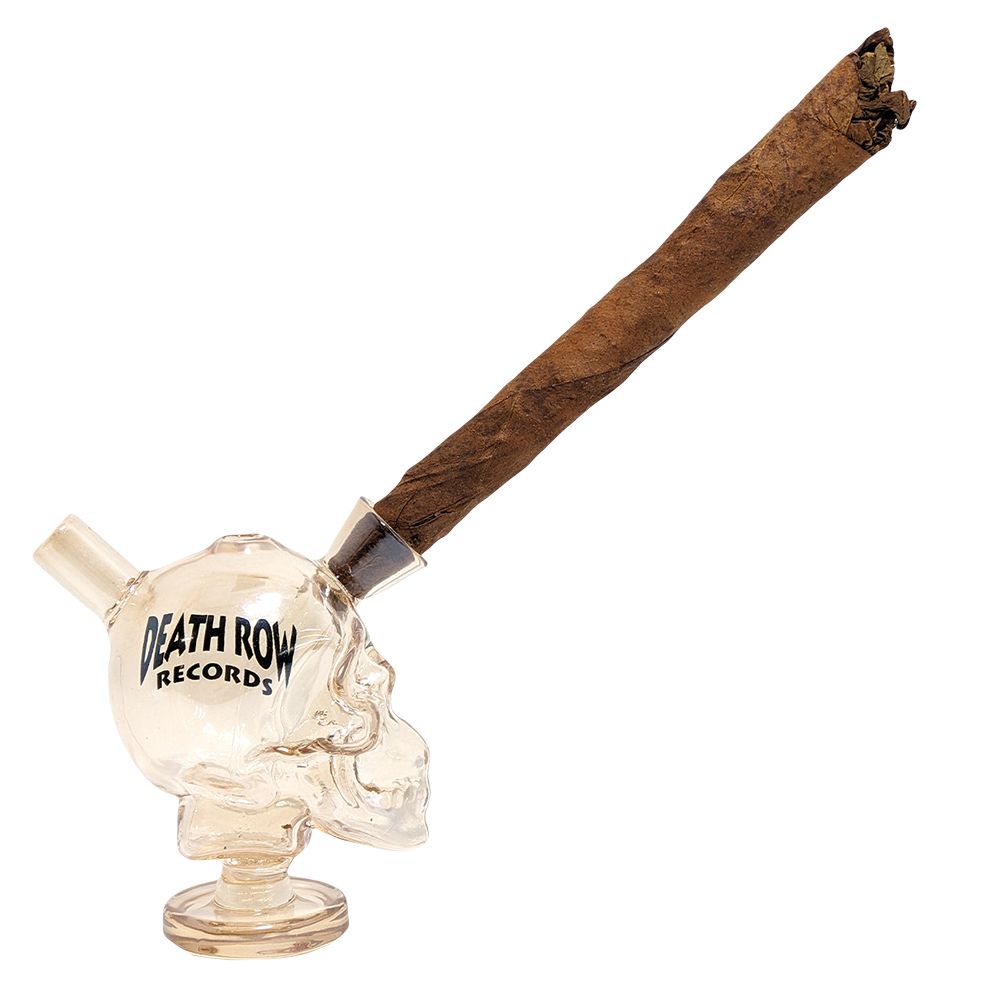 Death Row Records Skull Blunt Bubbler
