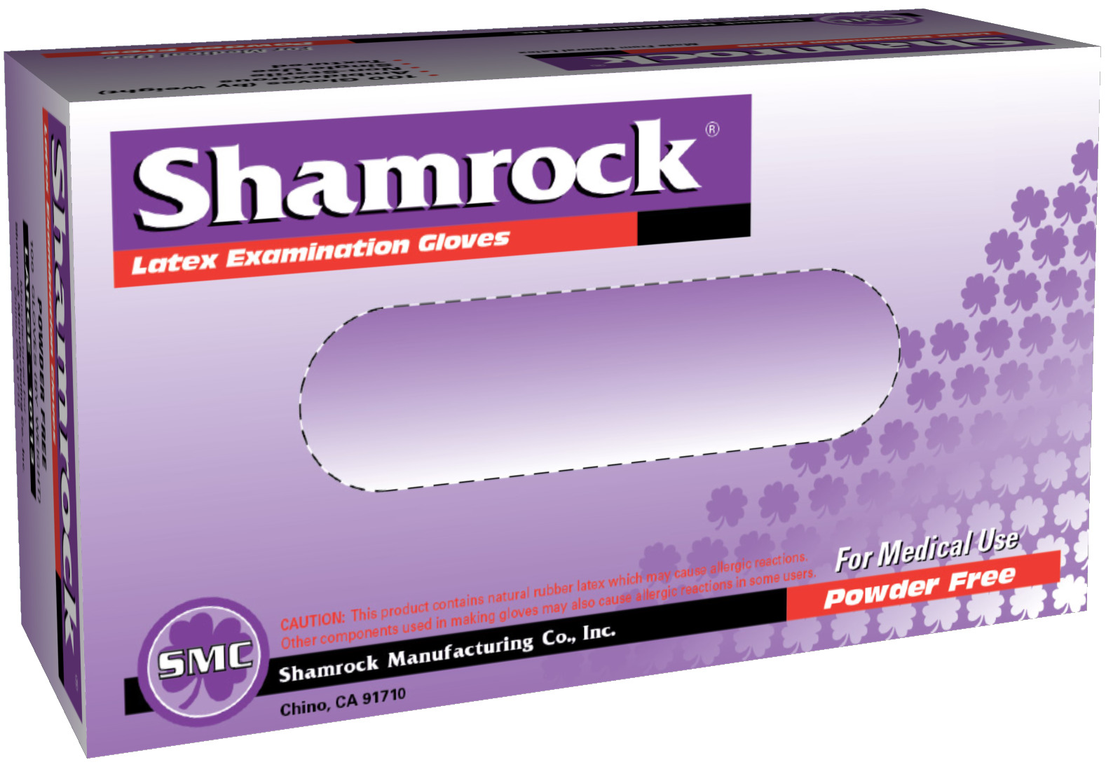 Shamrock Powder-Free Latex Gloves