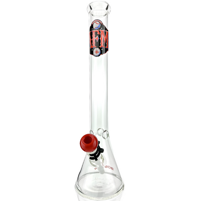 18" Boston 5mm Beaker Bong Bundle