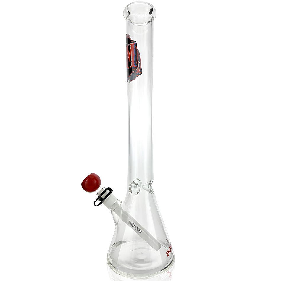 18" Boston 5mm Beaker Bong Bundle