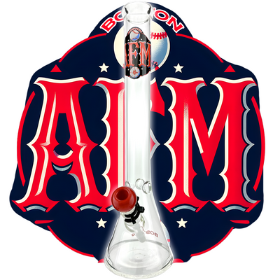 18" Boston 5mm Beaker Bong Bundle