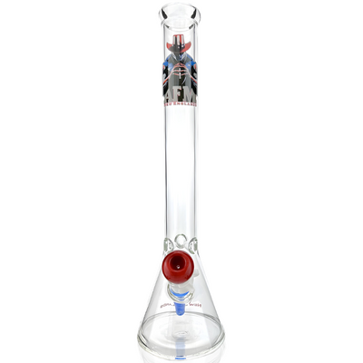 18" New England 5mm Beaker Bong Bundle