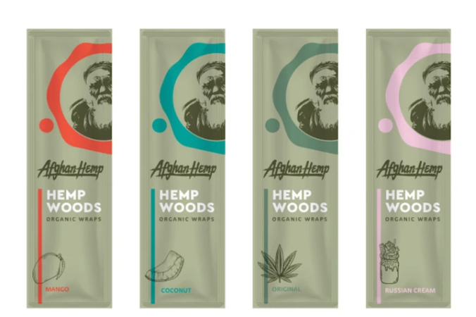 Afghan Hemp Organic Blunt Wraps - 8 Flavors