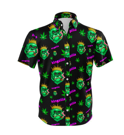 Kingzilla Black Leaf Comfort Apparel Set
