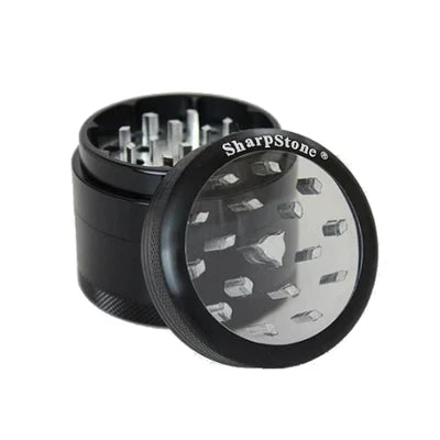 Sharpstone 3-Inch Glass Top Herb Grinder