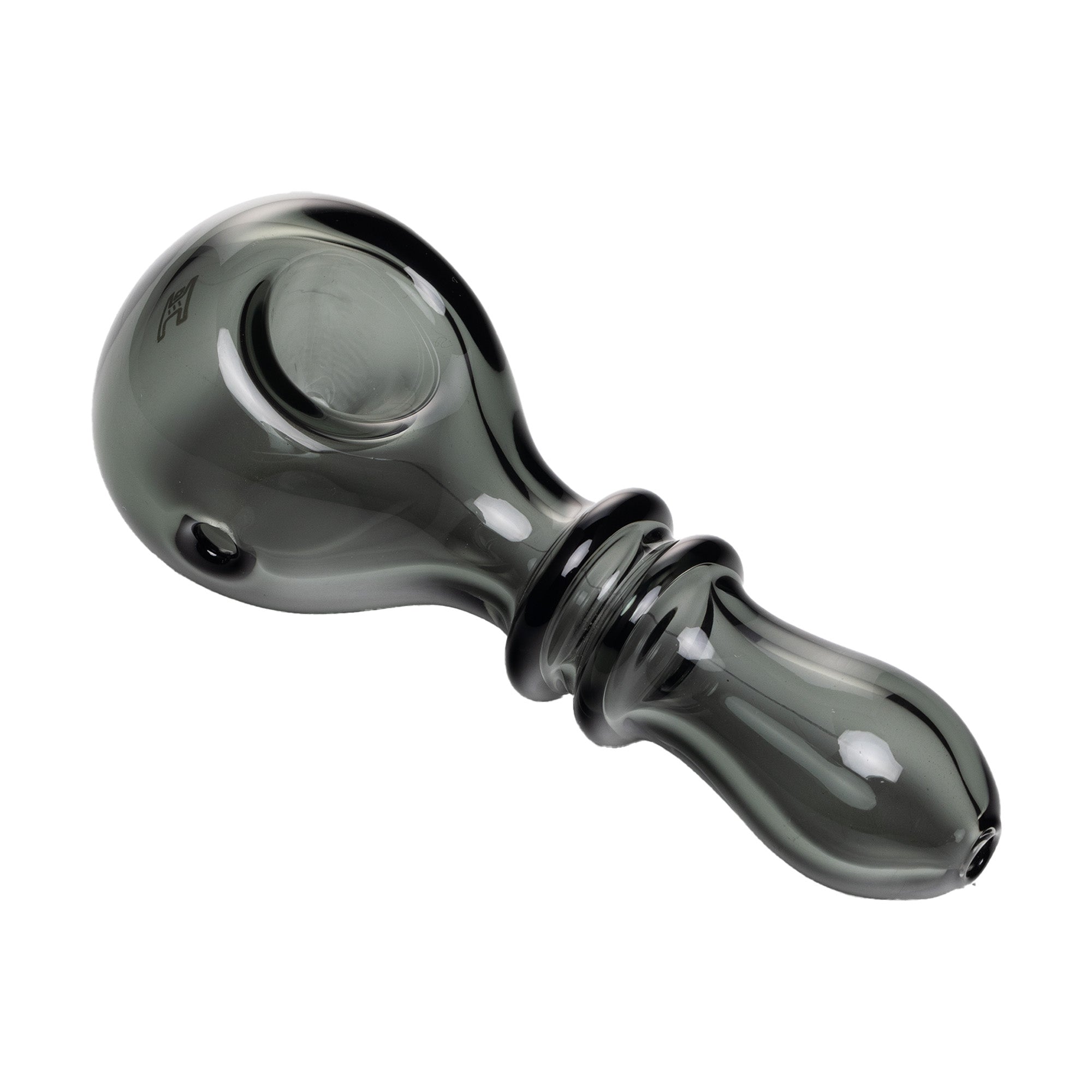 Premium Borosilicate Double Ring Spoon Pipe