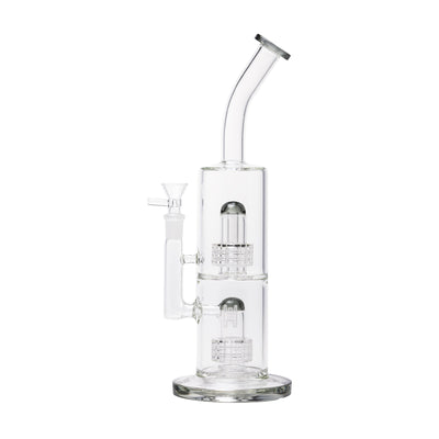 Morpheus Dual Perc Borosilicate Water Pipe
