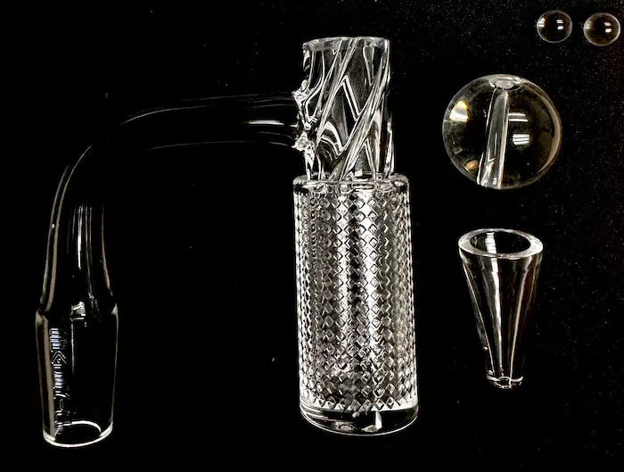 Fully Fused TerpNado Quartz Banger Kit - Black Purple