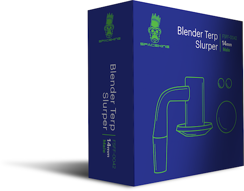 Dark Blue Blender Terp Slurper Banger Kit