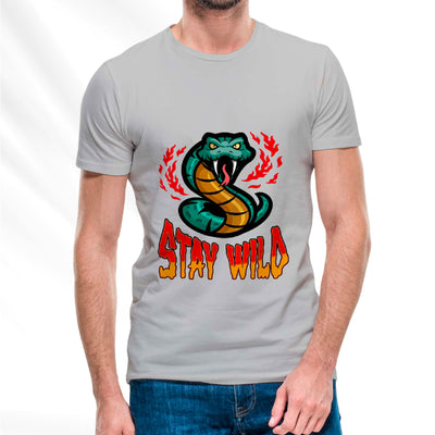 Stay Wild Gray T-Shirt Collection (5-Pack)