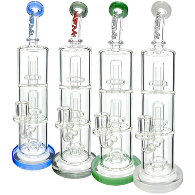 10" AFM Glass UFO Triple Perc Glass Dab Rig