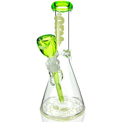 12″ AFM Chubbi Beaker Bong Bundle, 9mm Thick