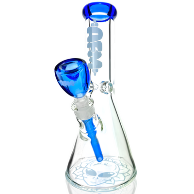12″ AFM Chubbi Beaker Bong Bundle, 9mm Thick
