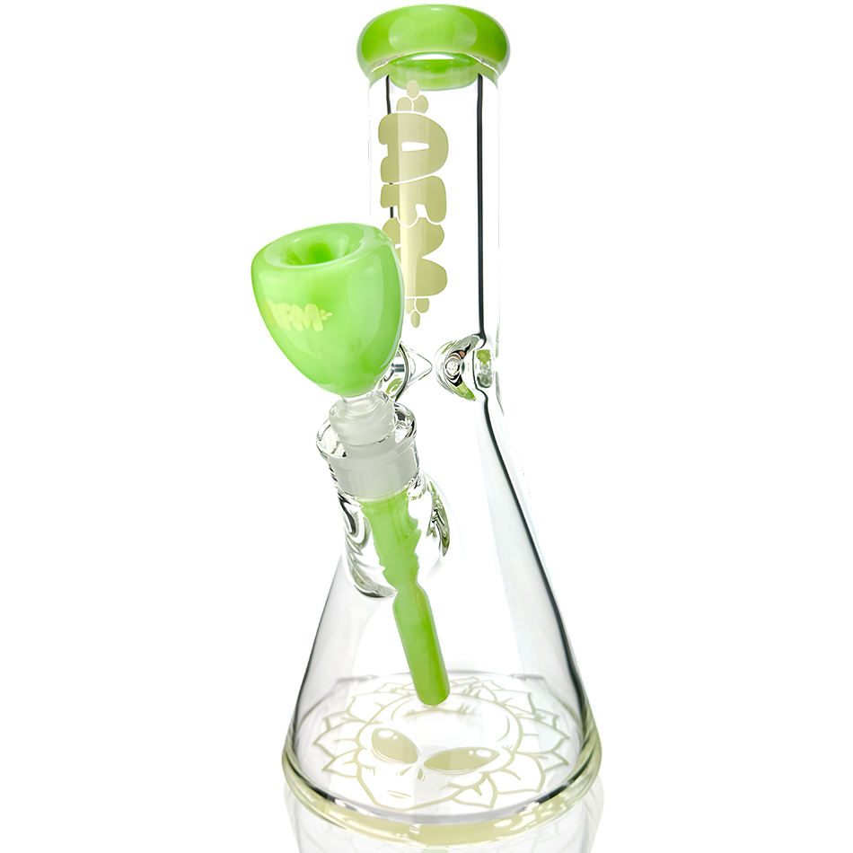 12″ AFM Chubbi Beaker Bong Bundle, 9mm Thick