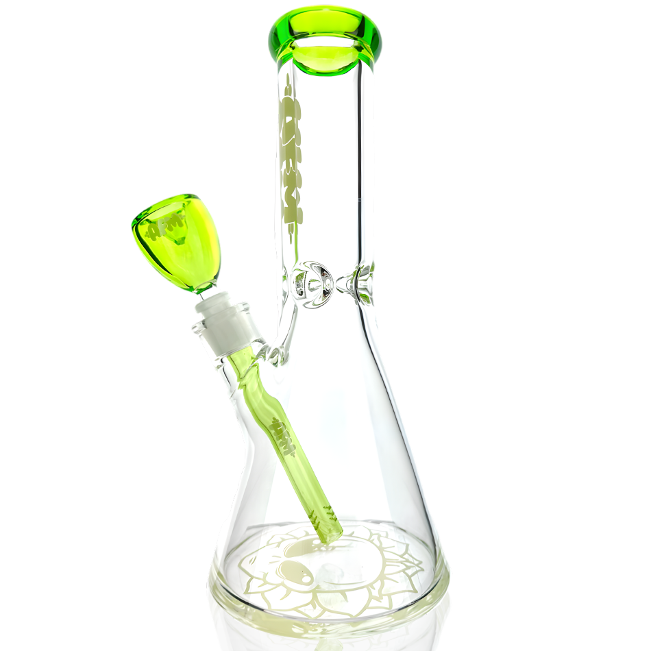 12″ AFM Chubbi Beaker Bong Bundle, 9mm Thick