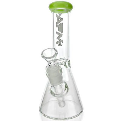 8″ AFM Colored Lip Clear Mini Beaker
