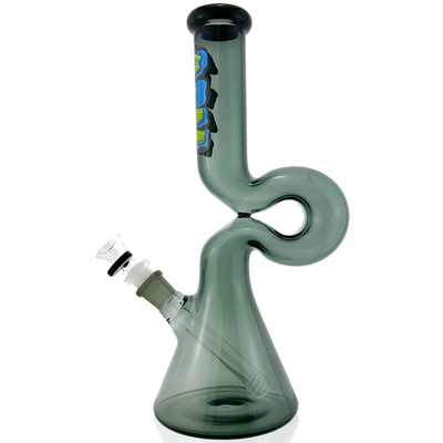 12" AFM Hunchback Full Color Beaker Bong