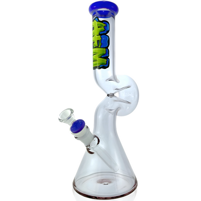 12" AFM Hunchback Full Color Beaker Bong