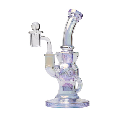 8.5 Inch Swiss Incycler Glass Dab Rig Recycler