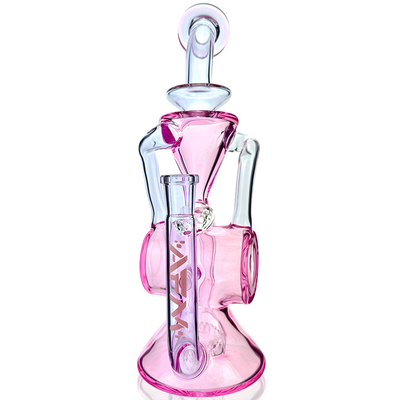 10" AFM Barrel Blaster Colored Glass Recycler Dab Rig – image 1