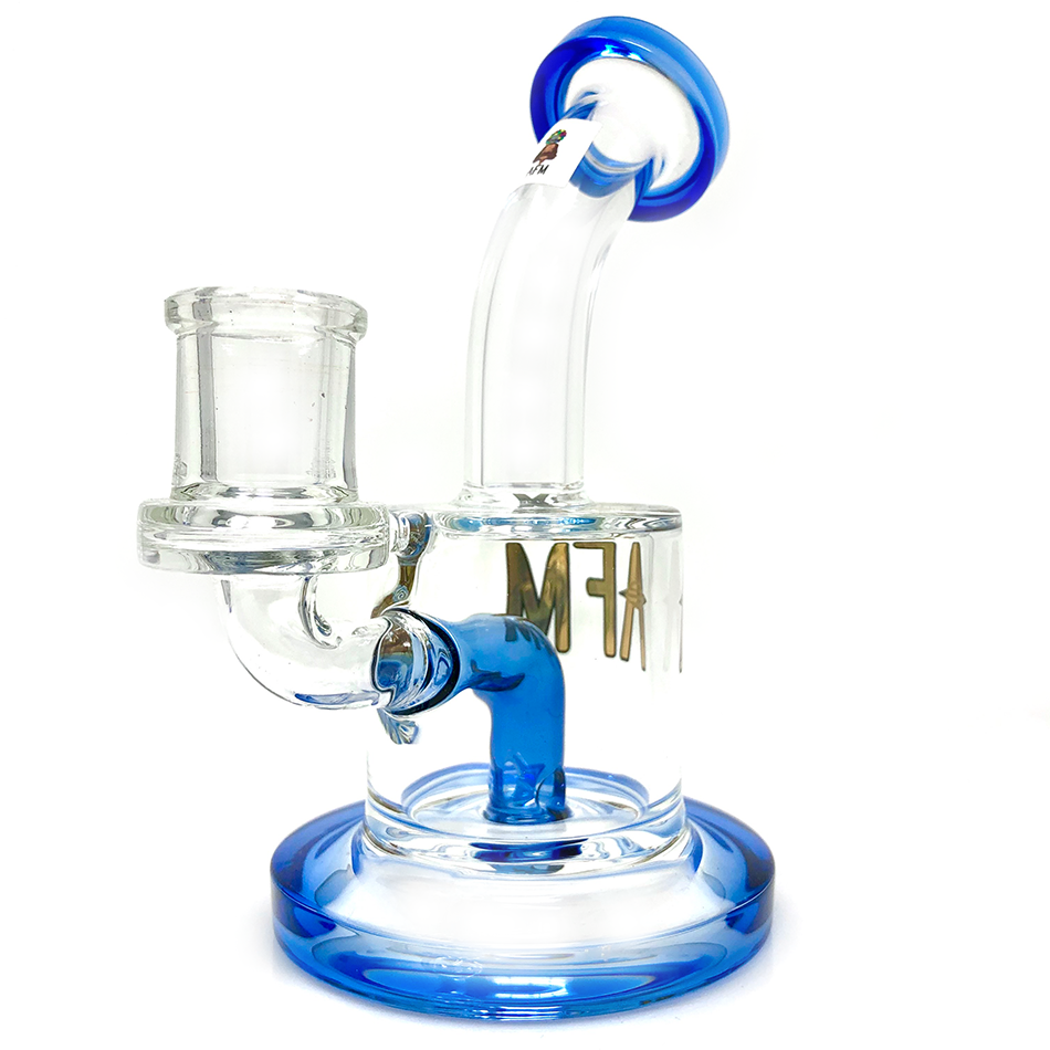 6.5" AFM Killer Colored Glass Mini Dab Rig