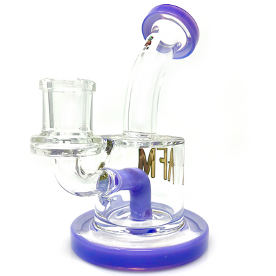 6.5" AFM Killer Colored Glass Mini Dab Rig