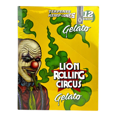 Lion Rolling Circus Terpenes Hemp Cones - 12pc Display