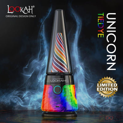 Lookah Unicorn Electric Dab Rig With Magnetic Connection And Colorful, Conical Design