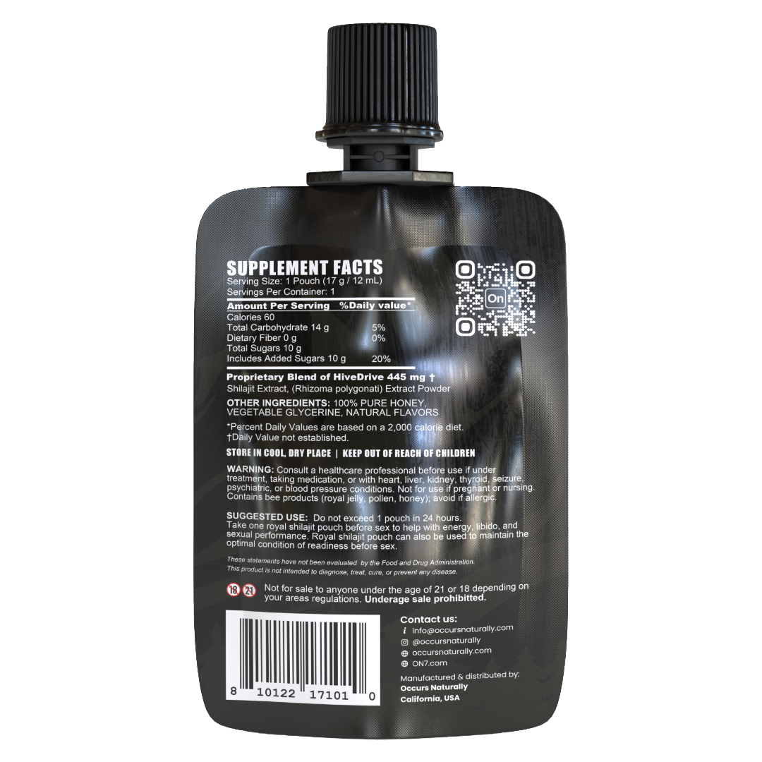 Royal Shilajit Vitality Blend (24 Pouches)